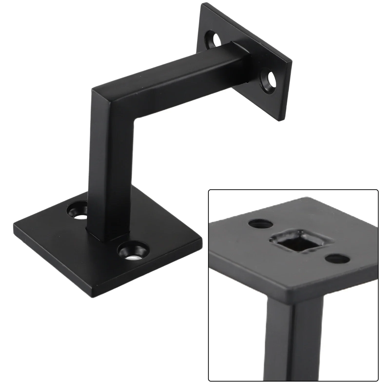 1Pc Handrail Brackets Stainless Steel Stair Bracket Accessories Guardrail Support Frame Railing Column Fixed Wall Bracket