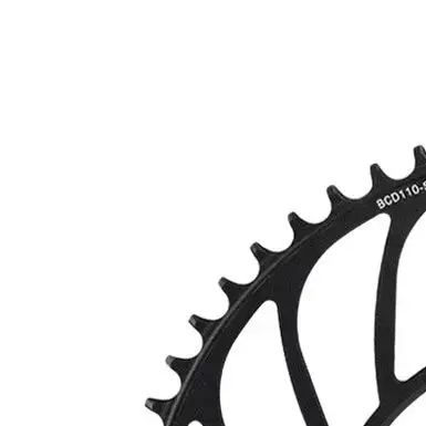 /110BCD /4-Arm /Narrow Wide Chainring 46T-58T CNC Aluminum Alloy Single Chain Wheel For Road Folding Bike Crankset Cycling Parts