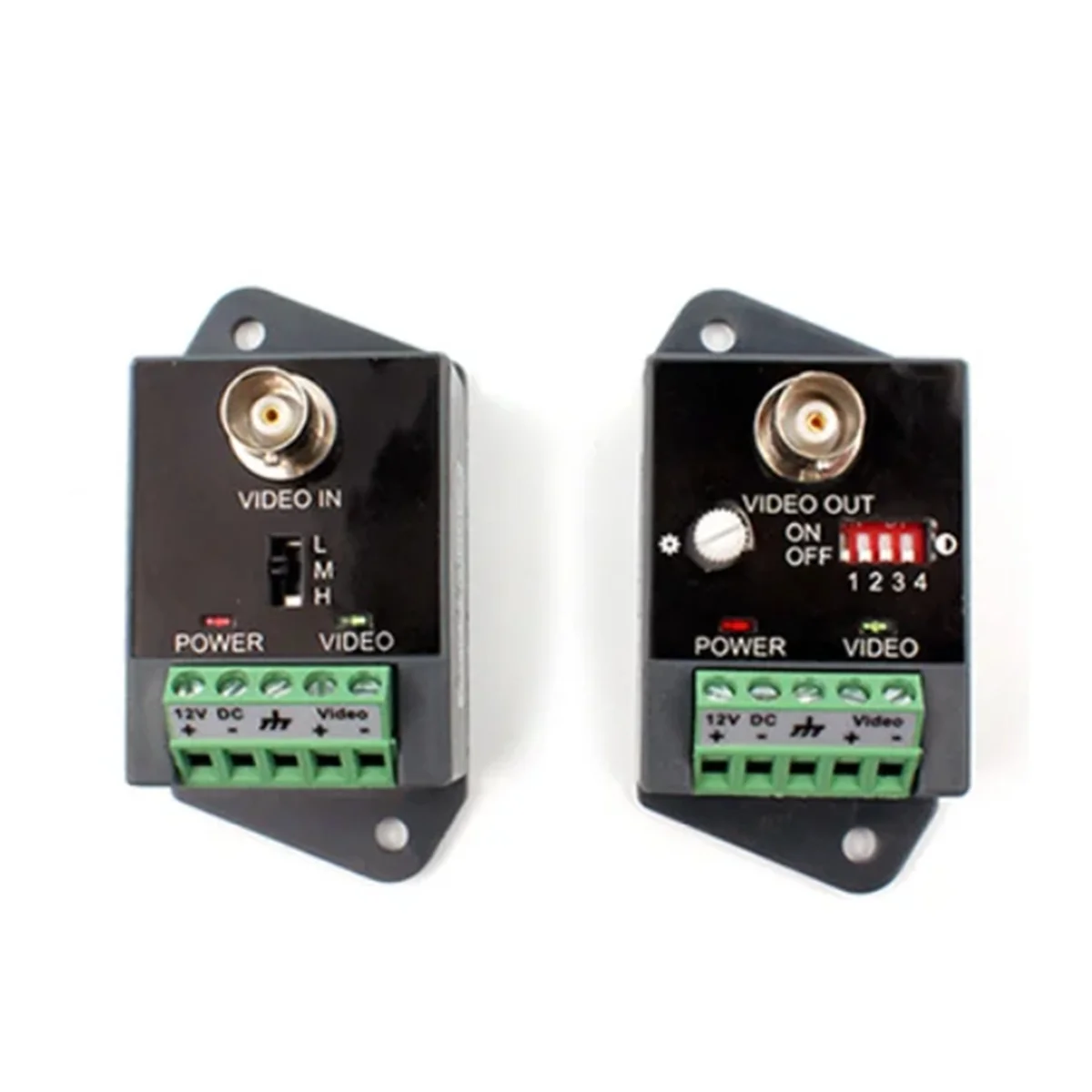 

T35C Single-Channel Active Video Balun for CCTV HD-TVI CVI AHD Active HD Video Transceiver