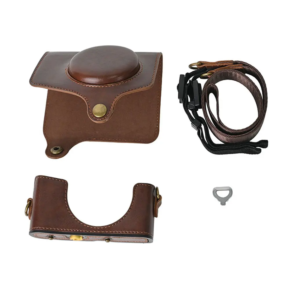 For Canon SX740 HS Case, PU Leather Camera Bag Case For Canon