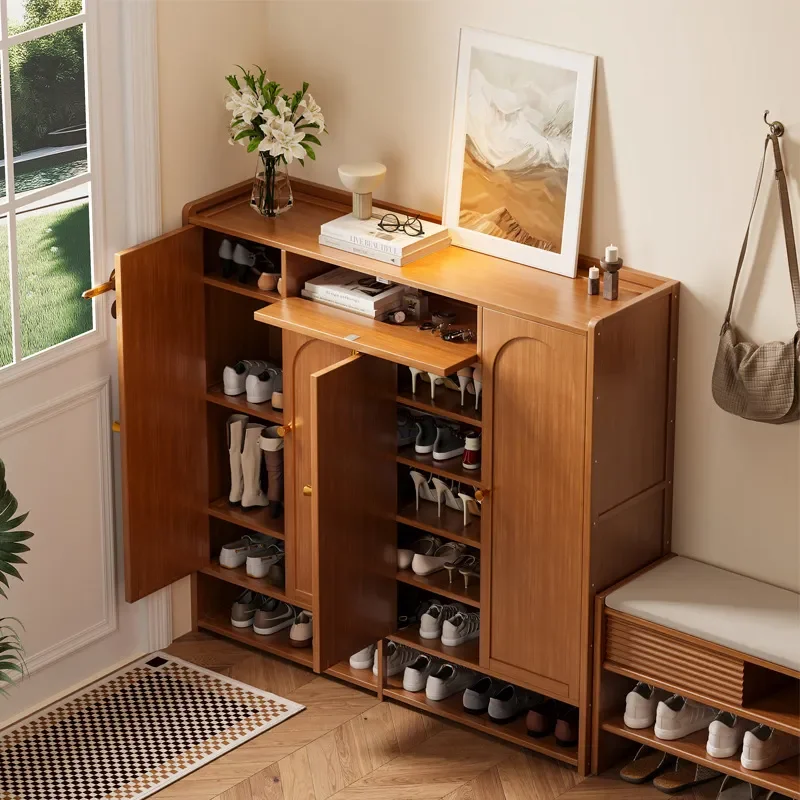 tall-shoe-cabinet-vertical-storage-rack-multi-layer-large-capacity-entrance-organizer-simple-indoor-home-doorway-shelf-unit