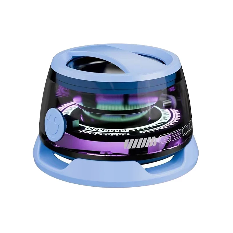 VIKEFON Draagbare Bluetooth-luidspreker HECATE G200 RGB-verlichting Magnetische luidspreker BT5.3 Mini-klankkast 7-uurs afspelen Telefoonhouder