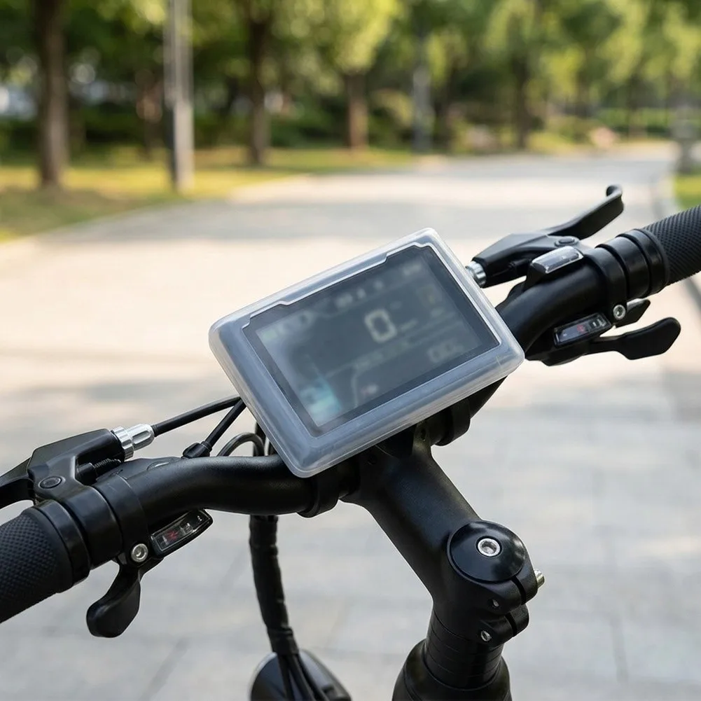 Transparent Weather Resistant Silicone Cover Case For SW900 LCD Instrument Panel Display Screen Electric Bicycle Protection Kit