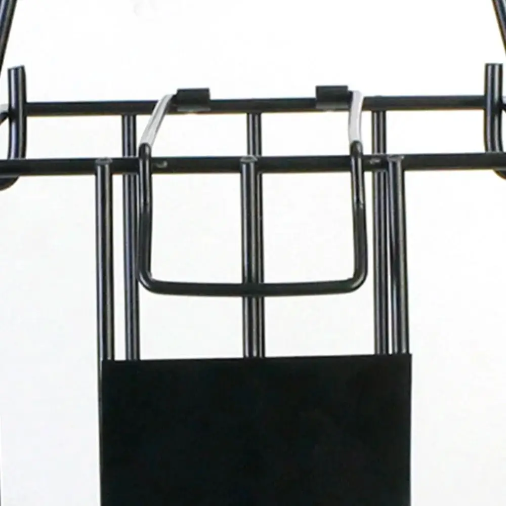 

Black Pickleball Picker Upper Ergonomic Handle Press Collector Tennis Ball Picker Save Effort Portable Tennis Ball Hopper