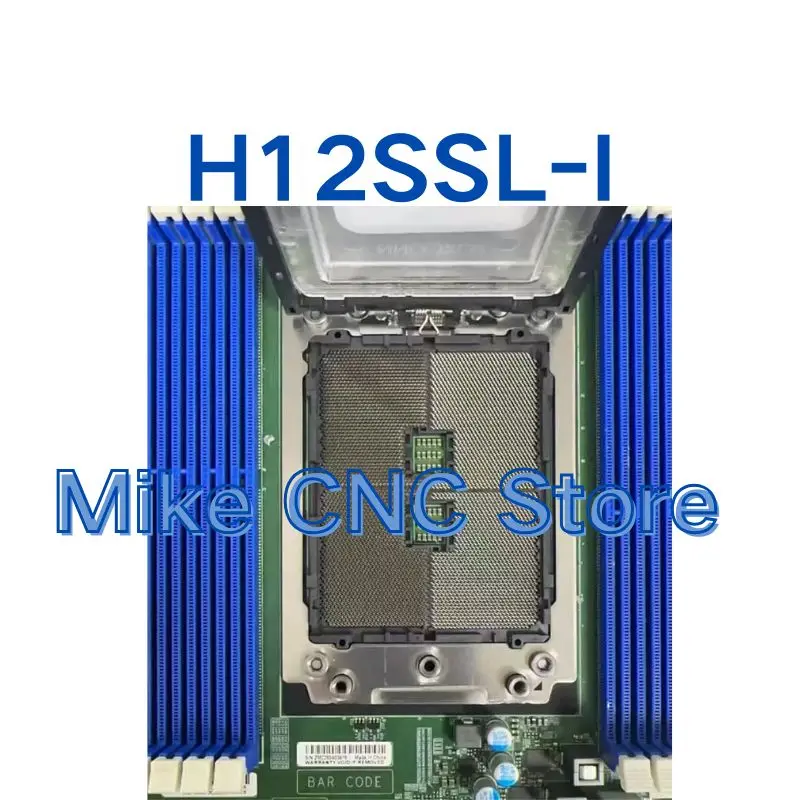 Quick delivery H12SSL-I single channel AMD EPYC 7003/7002 motherboard test OK Second hand brand new