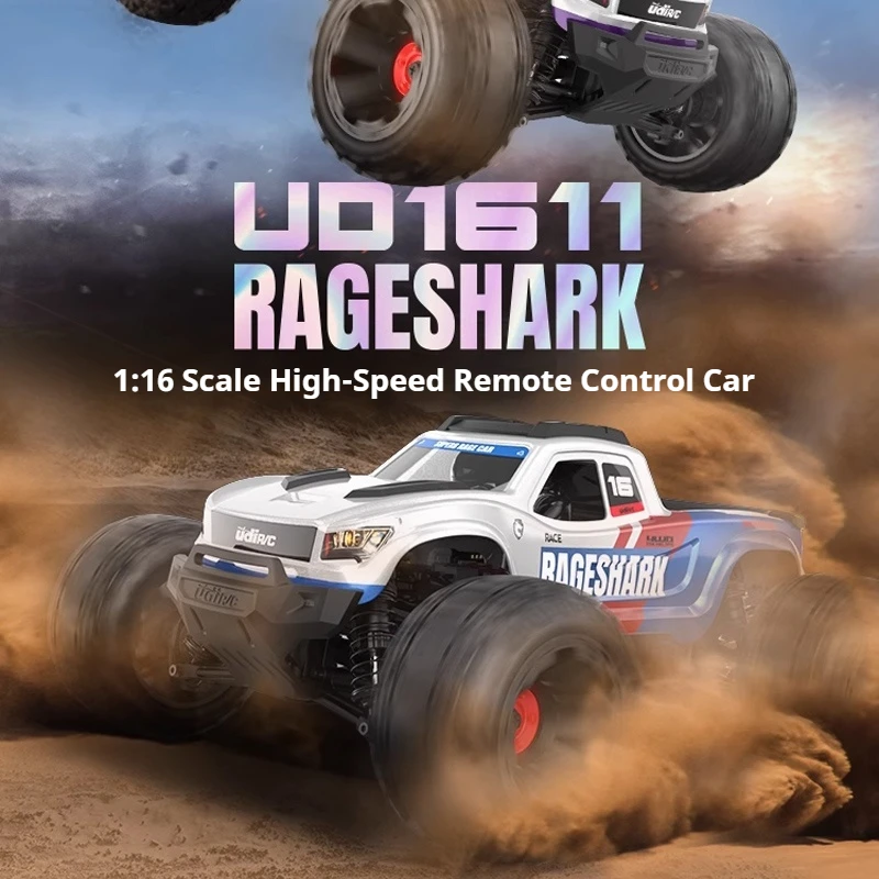 

Ud1611 Remote Control Car Rc Offroad 4x4 Small Proportion High-Speed Vehicle Built-In Roll Cage Outdoor Play For Boys' Car Toys