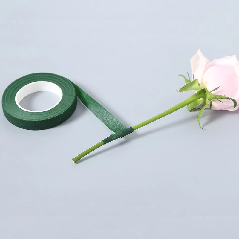 Floriculture Tape Self-adhesive Bouquet Floral Stem Paper Tape Stamen Wrapping Florist DIY Decorative Flower Wedding Supplies