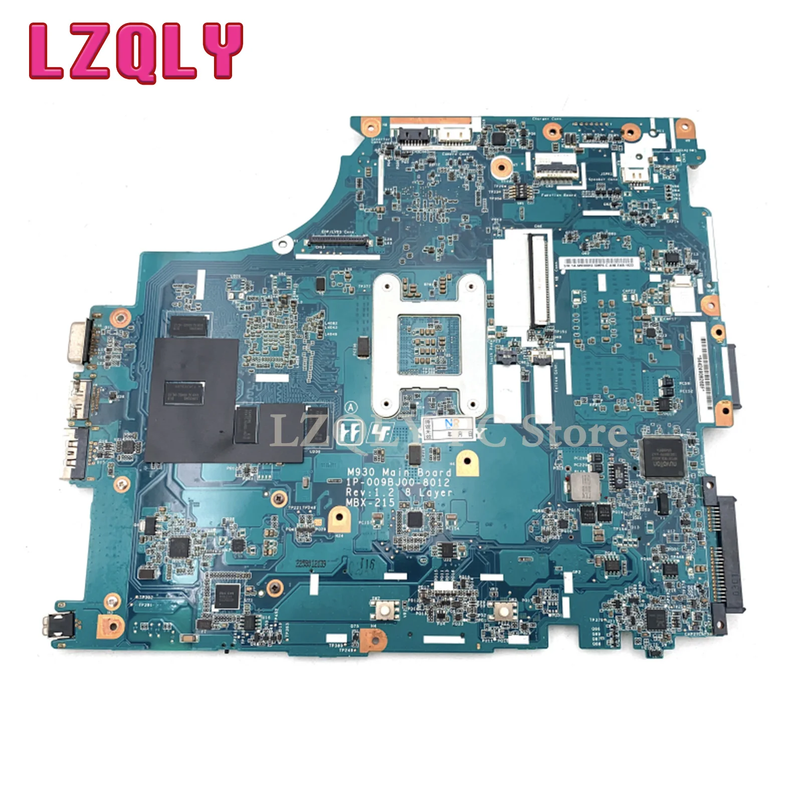 For Sony VPCF PCG-81114L VPCF1 PM55 S988A A1765405A A1765405B MBX-215 M930 1P-009BJ00-8012 Laptop Motherboard Free CPU