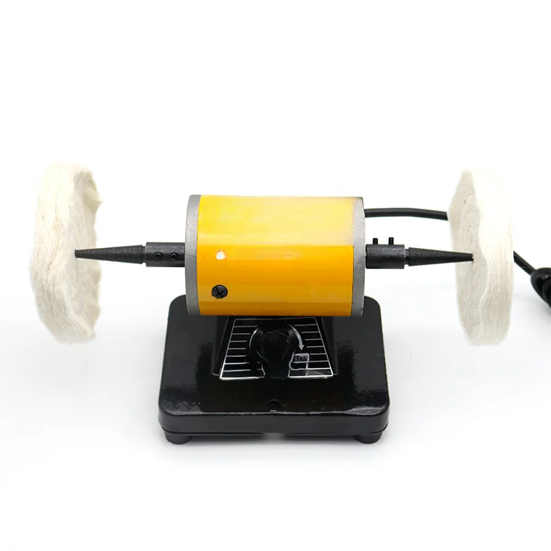 Dental sander polishing machine, adjustable speed polishing machine with cloth wheel