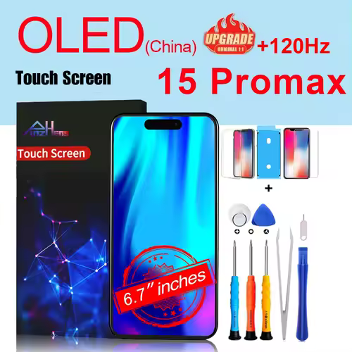 PINZHENG High Quality Screen INCELL LCD OLED For iPhone 14 Pro 15 Plus 13 Pro Max Displays For iPhone Replacement With Tools - Image 30