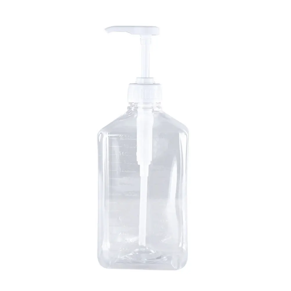 

1pc Squeeze Syrup Bottle Transparent Pp Plastic Storage Container For Kitchen Sauce Dispenser Mustard Ketchup Lotion Shampoo