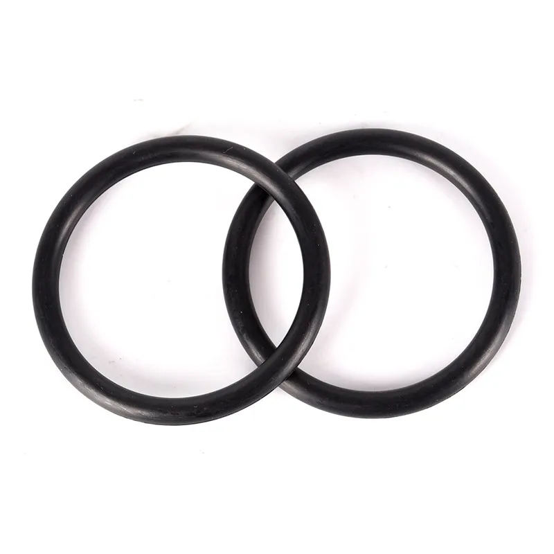 4PCS 5.5cm X 0.5cm Replacement Rubber O-Rings Gaskets Black Car Bumpers Quick Release Fasteners