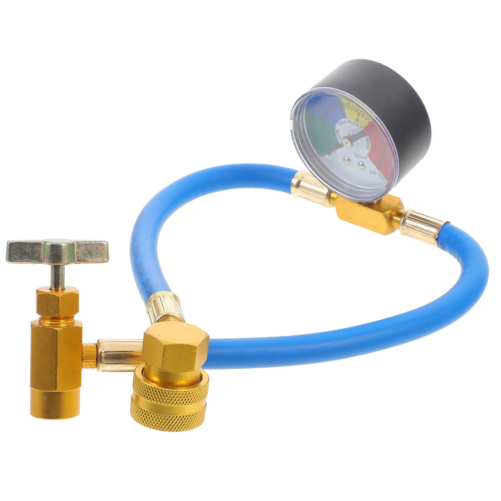 R134A 에어컨 충전 호스(게이지 포함) 차량 에어컨 시스템 충전용 고압 라인 R404a 호환