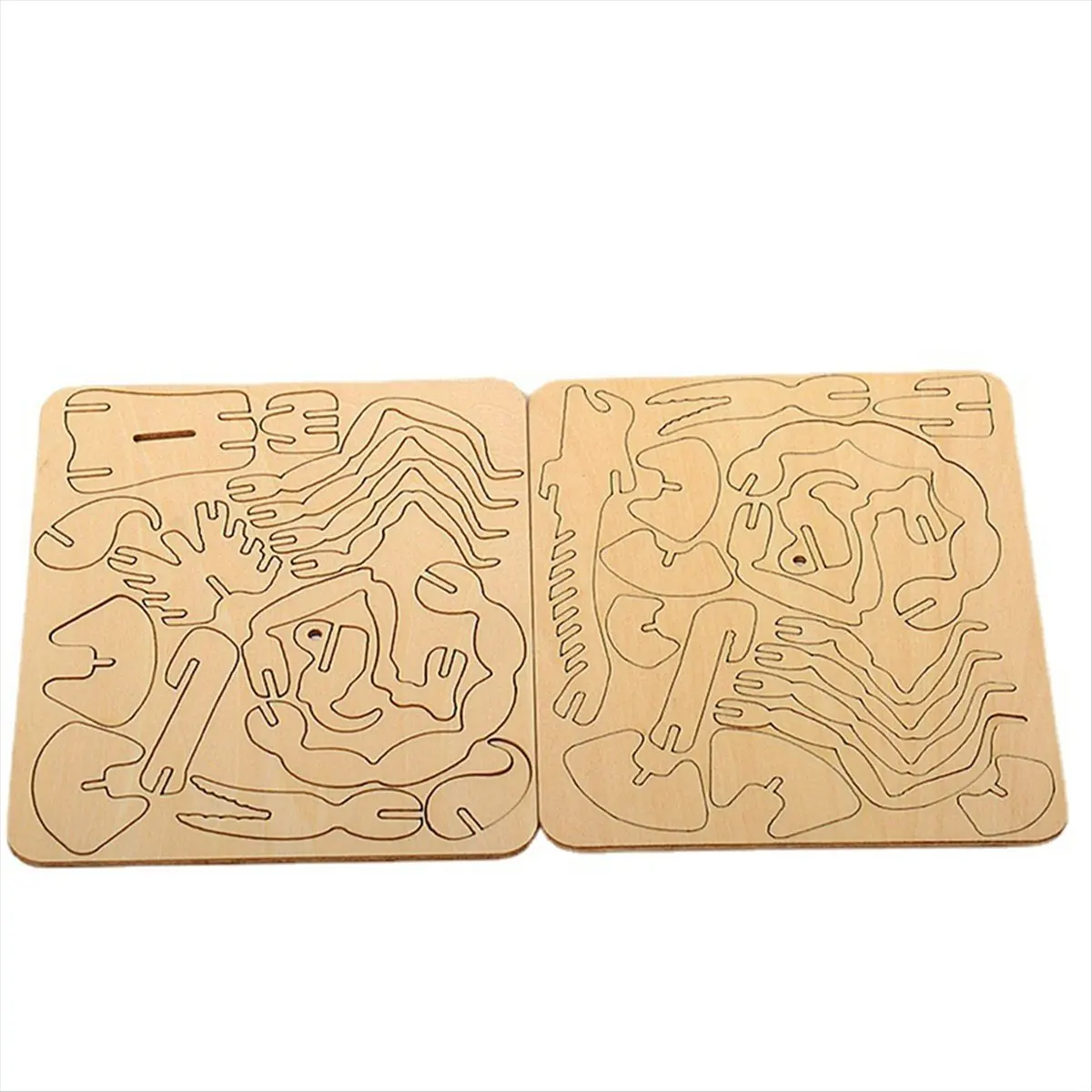 A71Z Montar Modelo De Madeira Quebra-cabeça DIY Modelo Animal Brinquedo Montagem Presente para Crianças Adultos Adolescentes