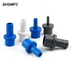 4 10 10 pces 20 32 32mm a 5/8/10/12/14/16/18/20/25mm pvc mangueira conector rápido tubo rígido plástico pagoda comum pvc adaptador encaixes