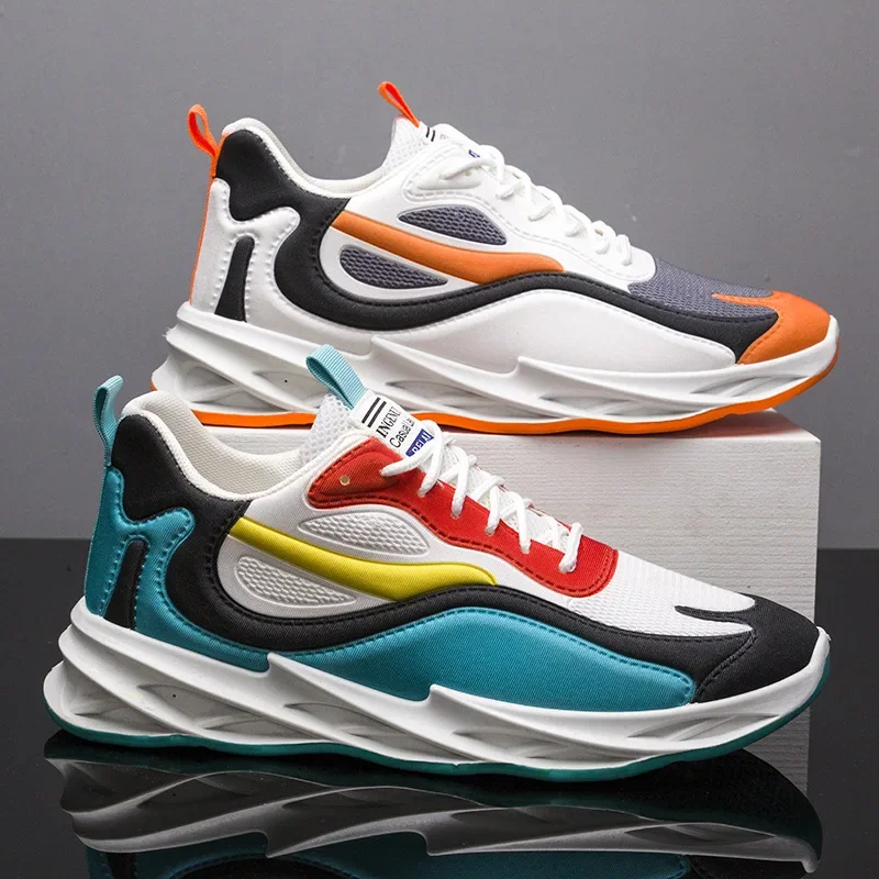 Men's shoes  summer men's fabric single shoes breathable thick soled casual  men's Korean version trendy sports  2025