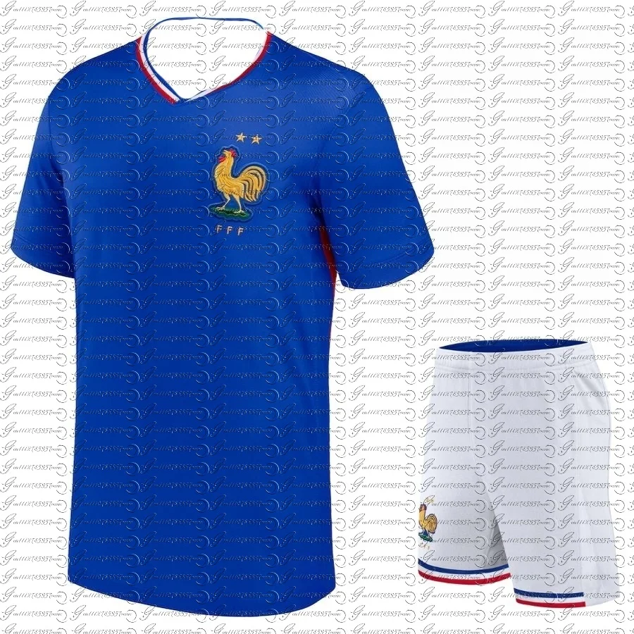 

2026 New Men's T-Shirt Set - French National Team Jersey - Summer Training Wear - Adult Sports Top - Shorts