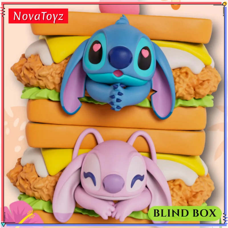 

New Starbaby Stitch Series Sandwich Stacking Music Doll Home Decoration Genuine Blind Box Trendy Handmade Birthday Gift 2025