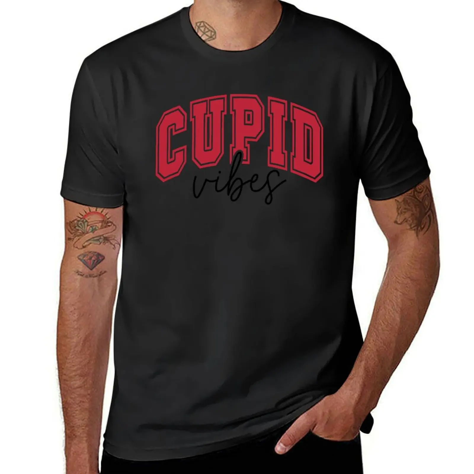 Cupid Vibes T-Shirt blanks korean fashion tees T-shirt men