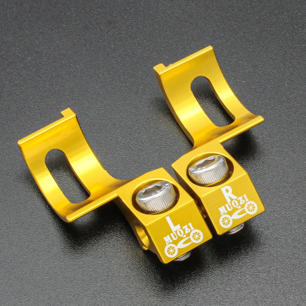 

1pc Aluminum Alloy Bicycle Integrator Mountain Bike Brake Handle Connector Durable Metal Adapter Gear Shifter Clamp Smooth