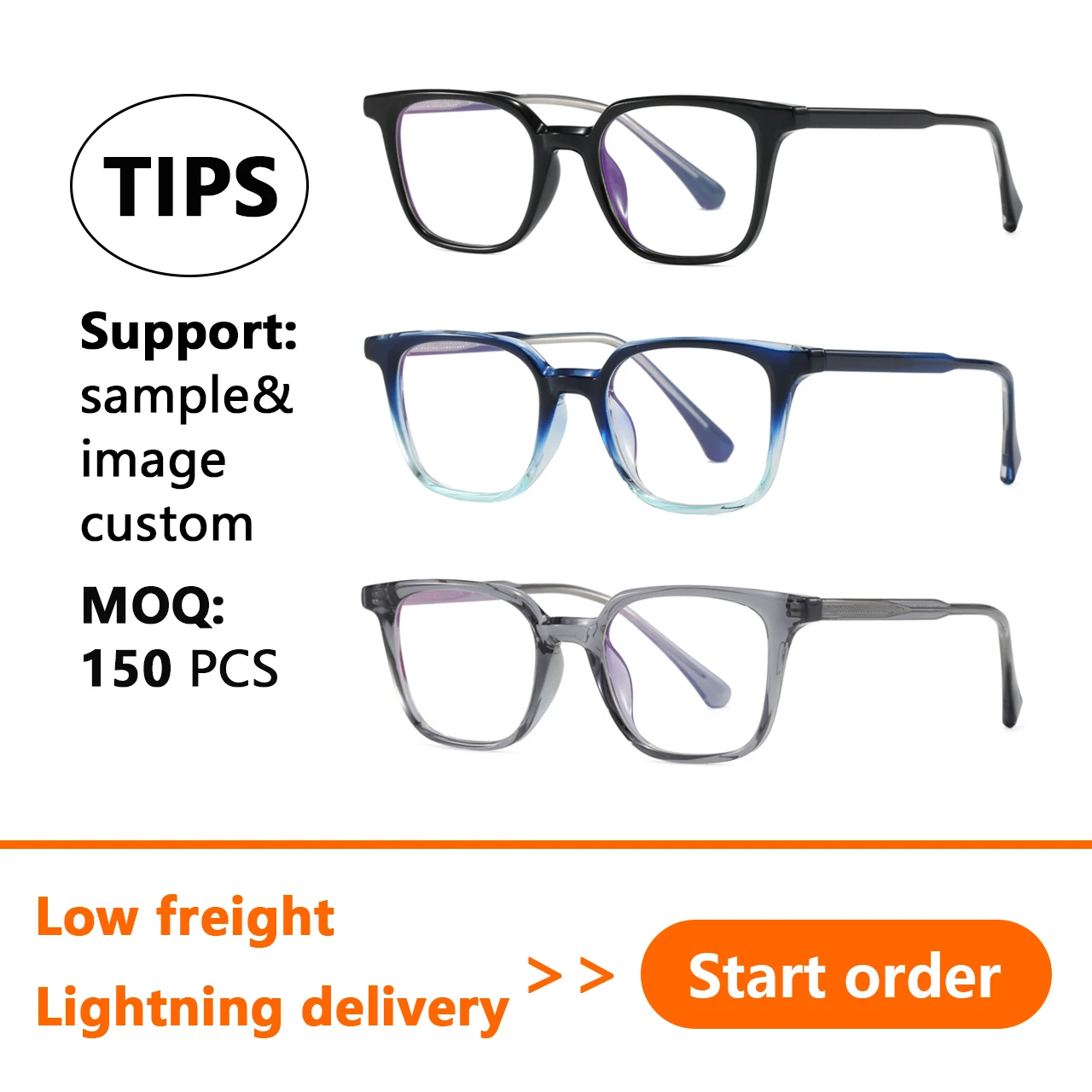 Pin Frame Anti Blue Light Glasses Unisex TR90 Eyeglass Frames New Classic Simple High End Fashion Optical Eyewear For Men Women
