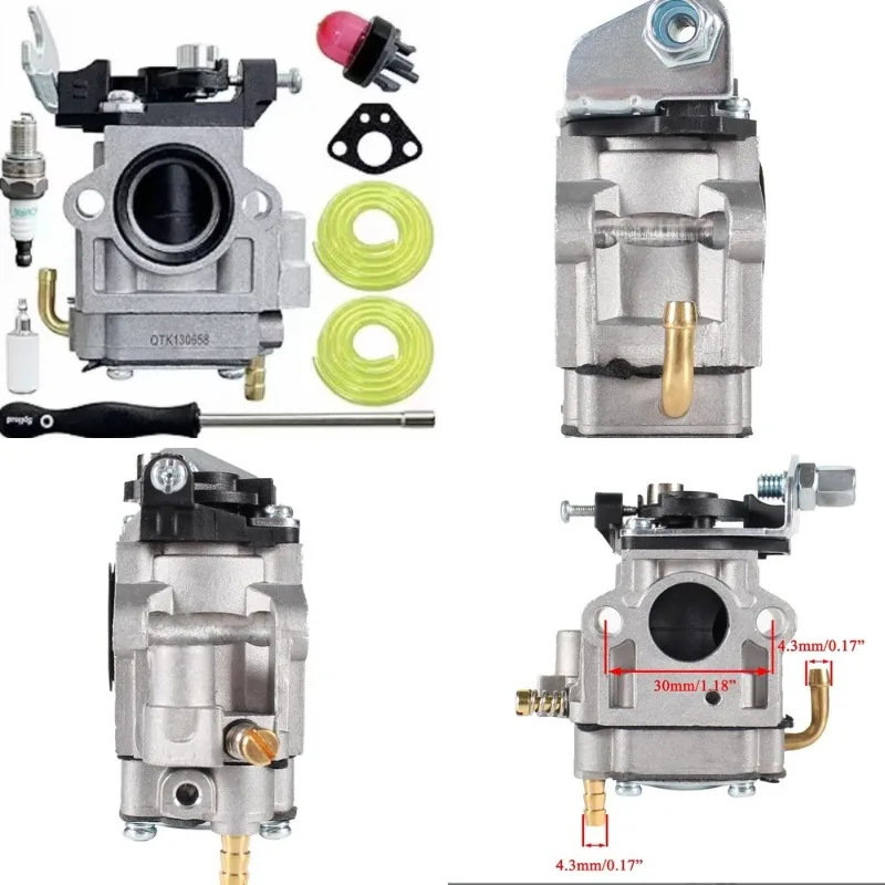Carburetor Kit for Husqvarna 150BT 345BT Backpack Blower, High Performance Replacement Parts