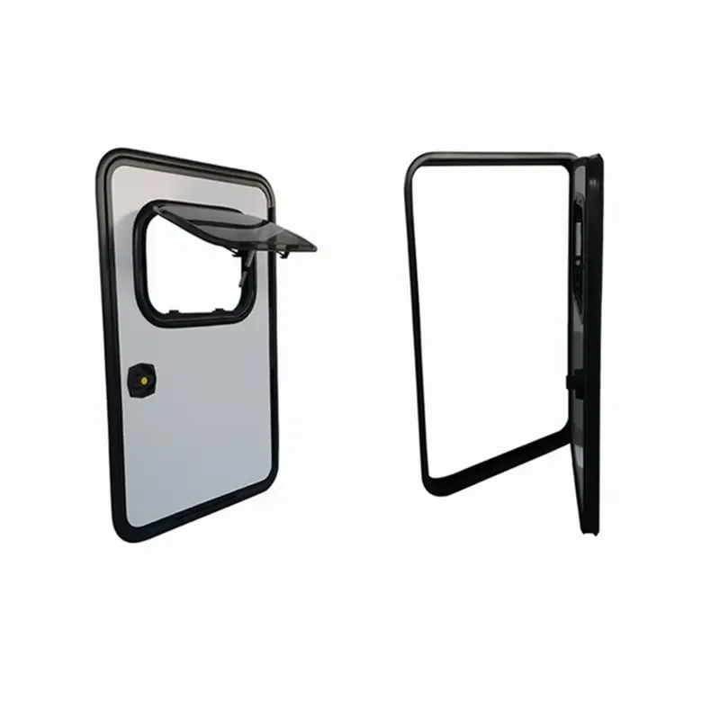 2021 TONGFA NEW Design Single Point Lock Aluminum Alloy RV Caravan Door Window for Trailer