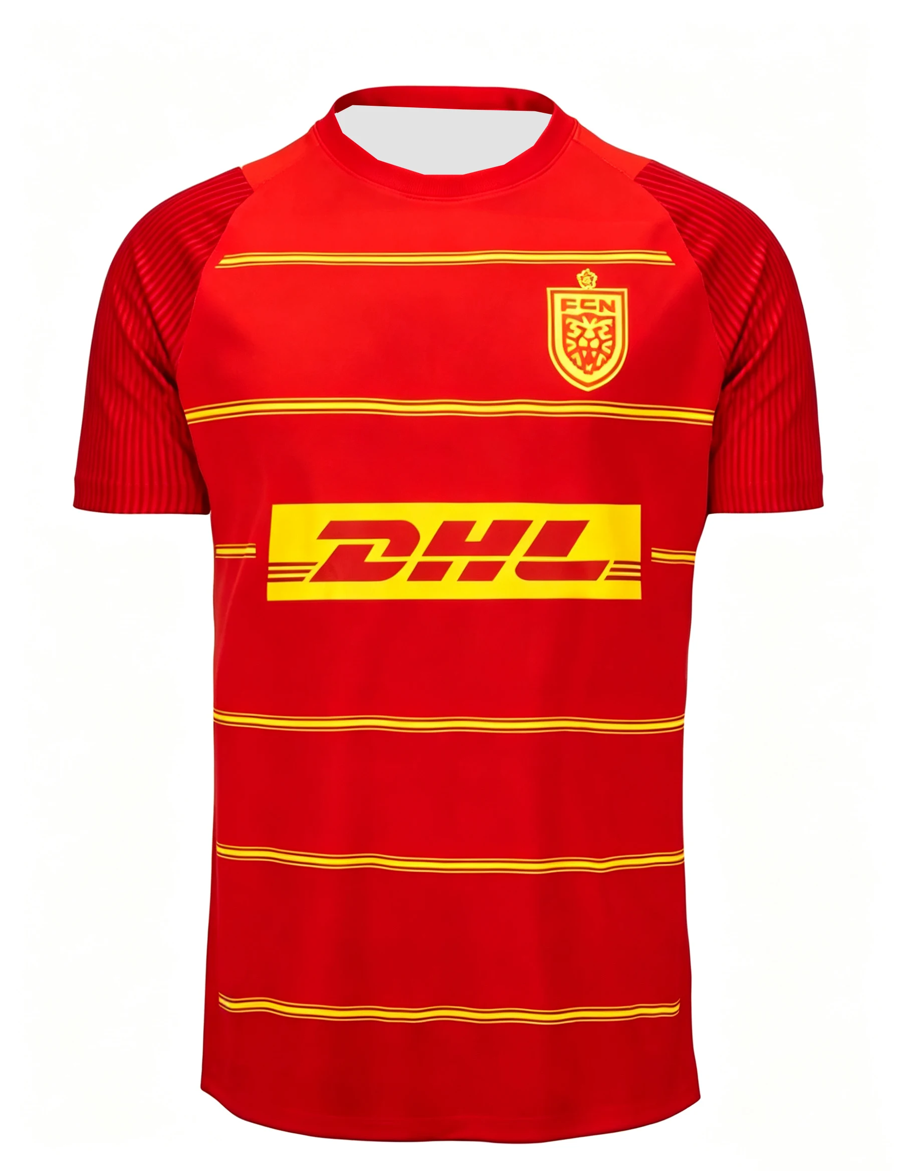 2026 Nordsjælland 3D-Druck Fußballtrikot Herren Sommer Schnelltrocknend Atmungsaktiv Kurzarm T-Shirt Familien-Partnerlook – Detail 3