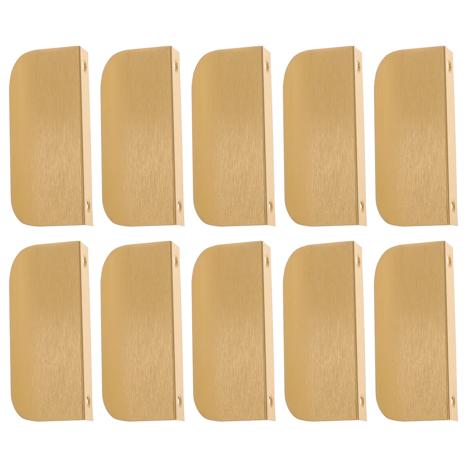 

Hidden Cabinet Handles Brushed Aluminum Alloy Kitchen Drawer Pulls No Drilling Closet Door Hardware Modern Design Easy