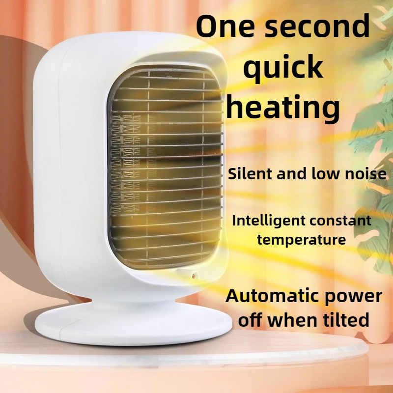 

Портативный настольный обогреватель 600-1200 Вт, новый бытовой обогреватель горячего воздуха, PTC-нагреватель, отопление комнаты, заливка, выключение питания, низкий уровень шума, США, ЕС