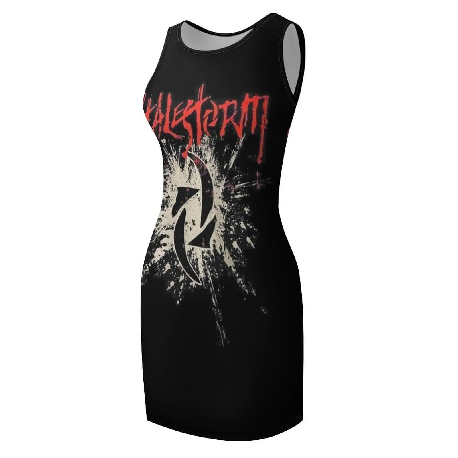 Halestorm Band femme t-shirt sans manches robe d'été femme 2025 robe de soirée élégante pour les femmes 2025 robes de cocktail