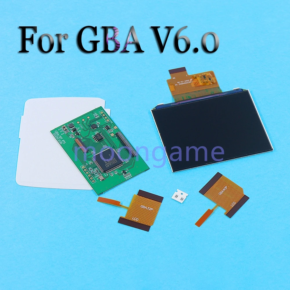 

1 комплект экранов Highlight Display IPS V6 3.0 дюйма для GameBoy Advance (GBA)