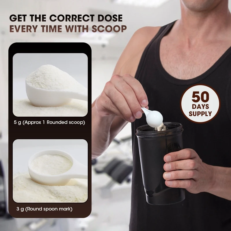kexinsh Creatine Monohydrate Powder Cell-Tech Creatine Post Workout Recovery Drink Muscle Builder Chocolate Flavor