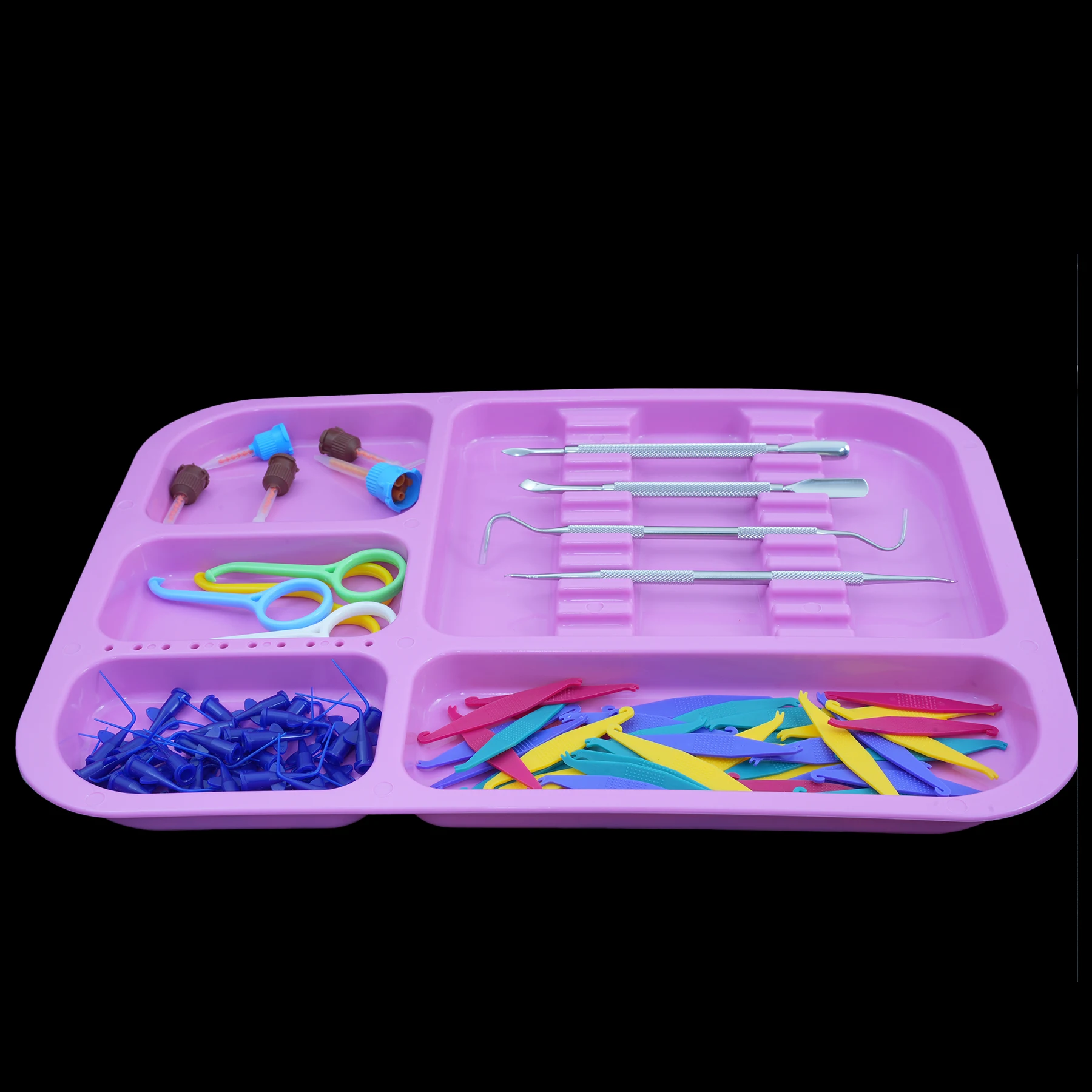 

1 шт. стоматологический лоток для инструментов, раздельный, автоклавируемый, цветной пластиковый, с разделителями, для медицинских, тату- и стоматологических инструментов