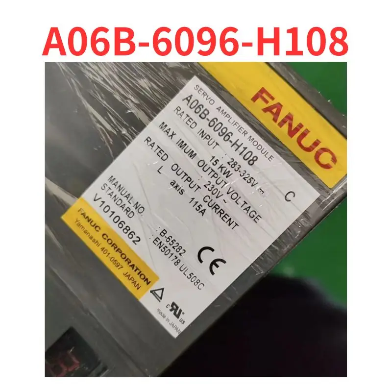 

second-hand drive A06B-6074-H301, function well Tested well and shipped quickly