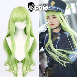Tachibana Hikari Cosplay Wig Game Blue Archive cosplay HSIU 70CM Turquoise Long Hair Synthetic Wig Tachibana Nozomi cosplay Wig