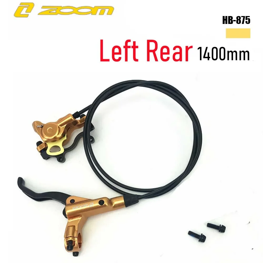 ZOOM HB875 MTB Fiets Hydraulische Schijfrem Set 800/1400mm Links Voor/Rechts Achter Mountainbike oliedruk