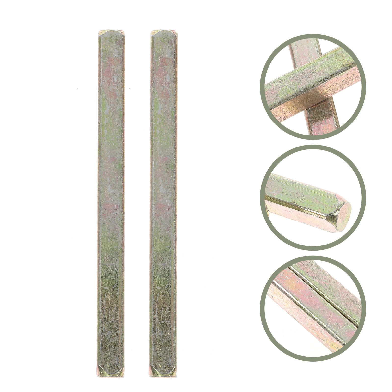 

2 Pcs Bar Accessories Iron Replacement Knobs Vintage Hardware Old Doors Garage Door Hardware Strong Resistance