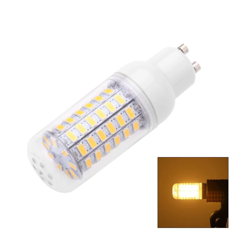 

LICE-8X GU10 10W 5730 SMD 69 LED Bulbs LED Corn Light LED Lamp Energy Saving 360 Degree 200-240V Warm White