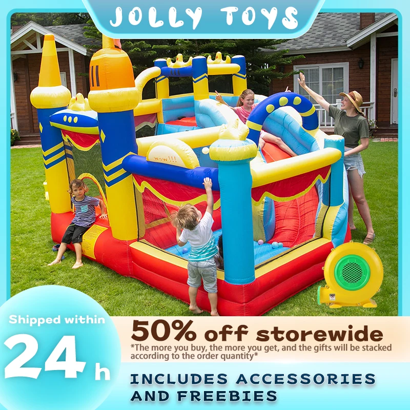 New Design Hot Selling Home Outdoor Inflatable Castle Bouncing Castle Jumping Children's Bounce House