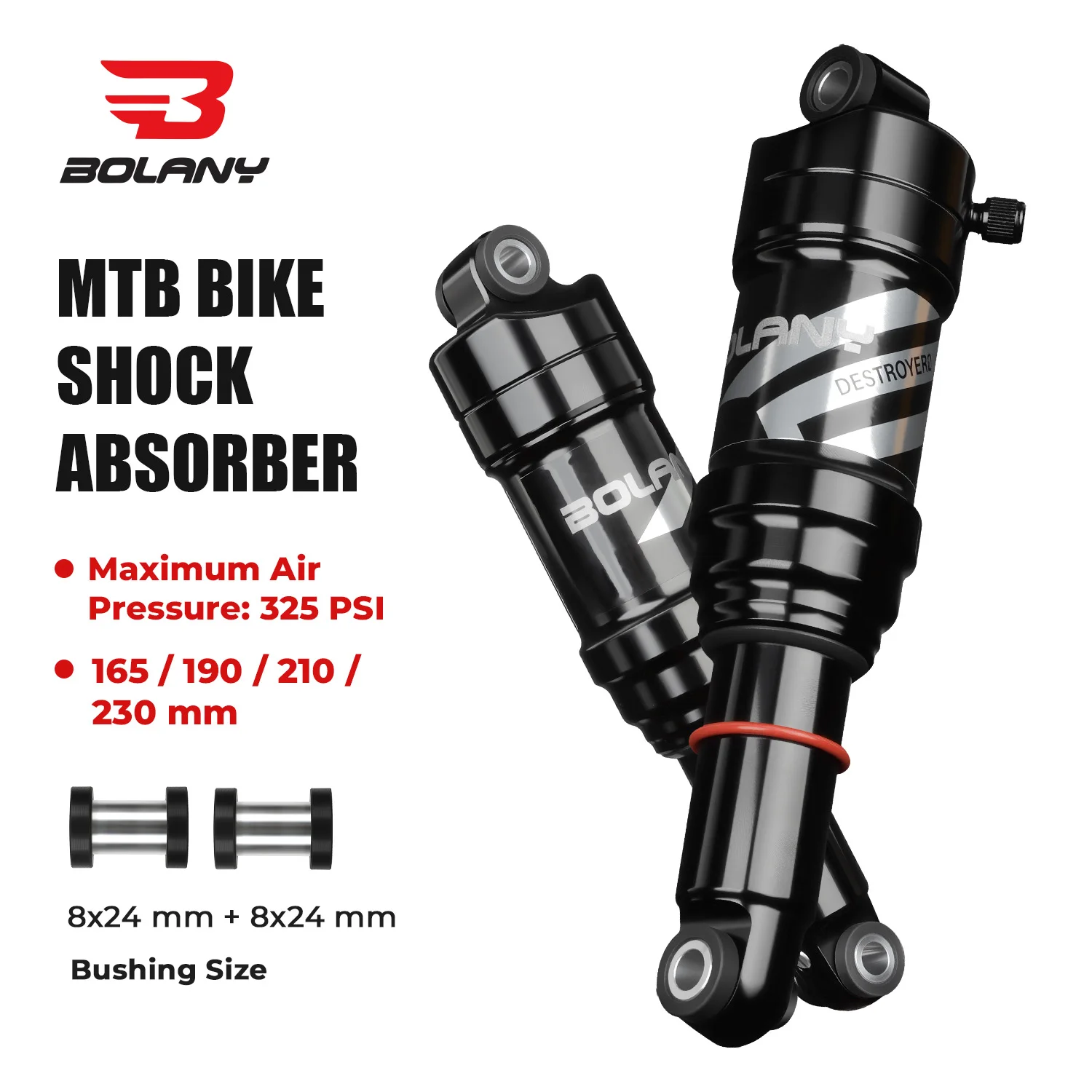 bolany-soft-tail-bike-air-rear-absorber-mountain-bike-rear-shock-suspension-xc-dh-shock-mtb-165-190-210-230mm-bike-parts