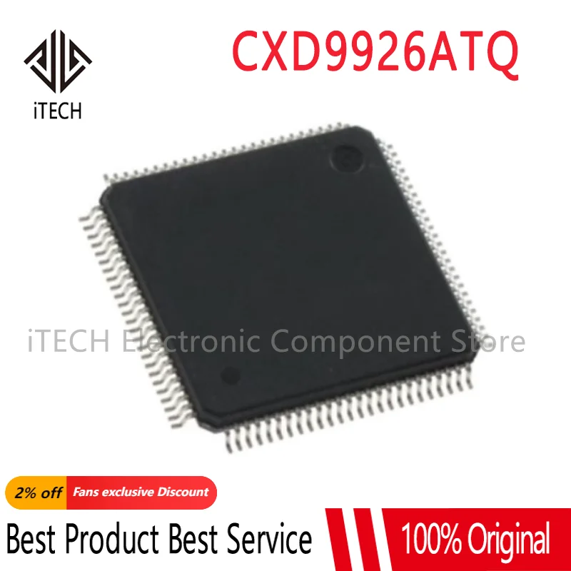 (1piece) 100% New CXD9926ATQ QFP Chipset