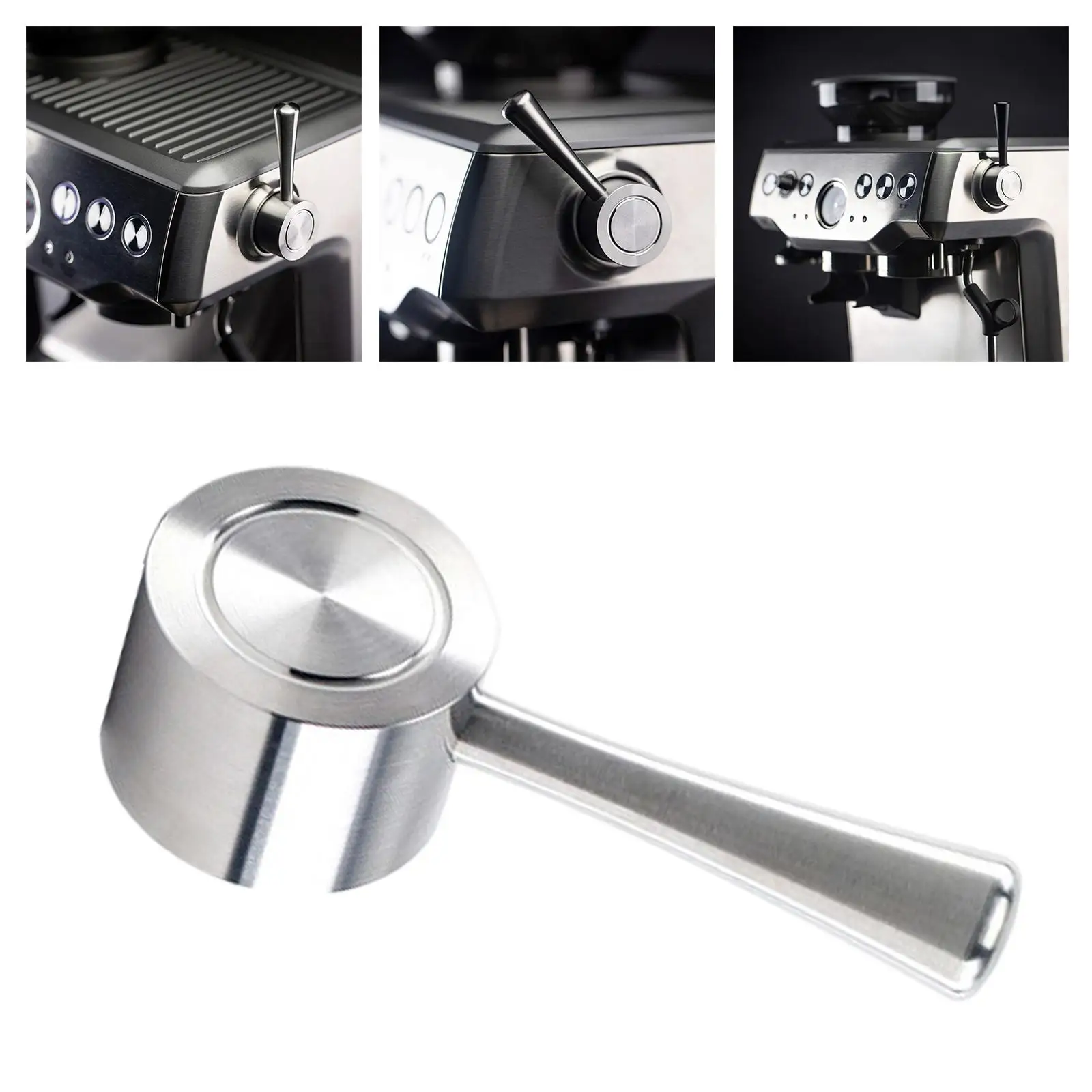 스테인리스 스틸 스팀 레버, 견고한 질감, 커피 머신 액세서리, 예비 부품 부속품