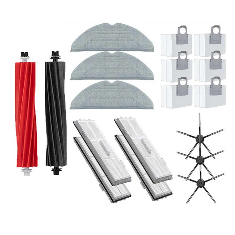 

Запчасти для основной боковой щетки, насадки для швабры, фильтры НЕРА, мешки для пыли, аксессуары, запчасти для Roborock S8 S8 Pro Ultra S8 +