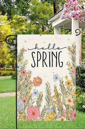 Garden Flag Hello S… - image