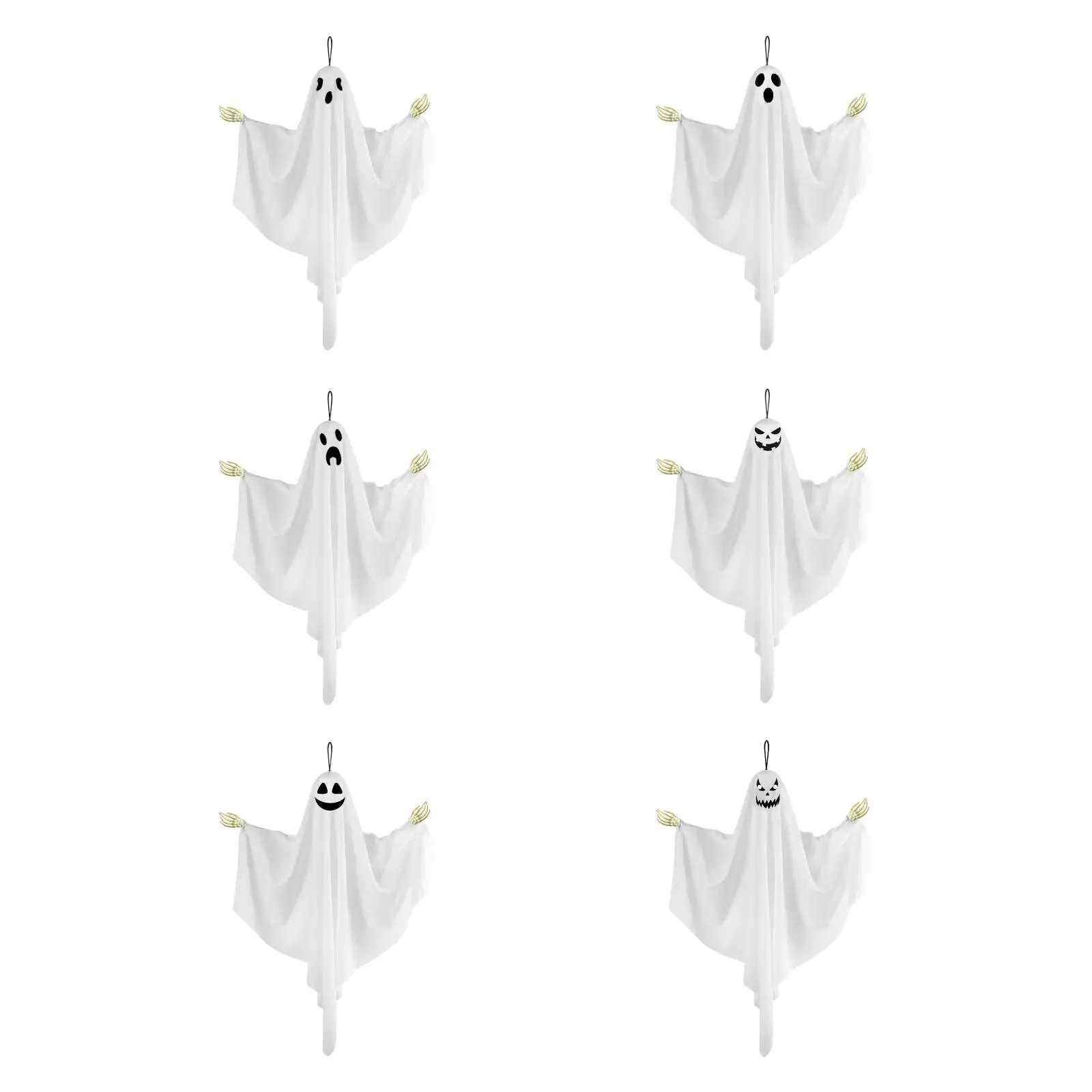 Halloween Hanging Ghost Decoration Halloween Decor Gift Creative Prop for Garden
