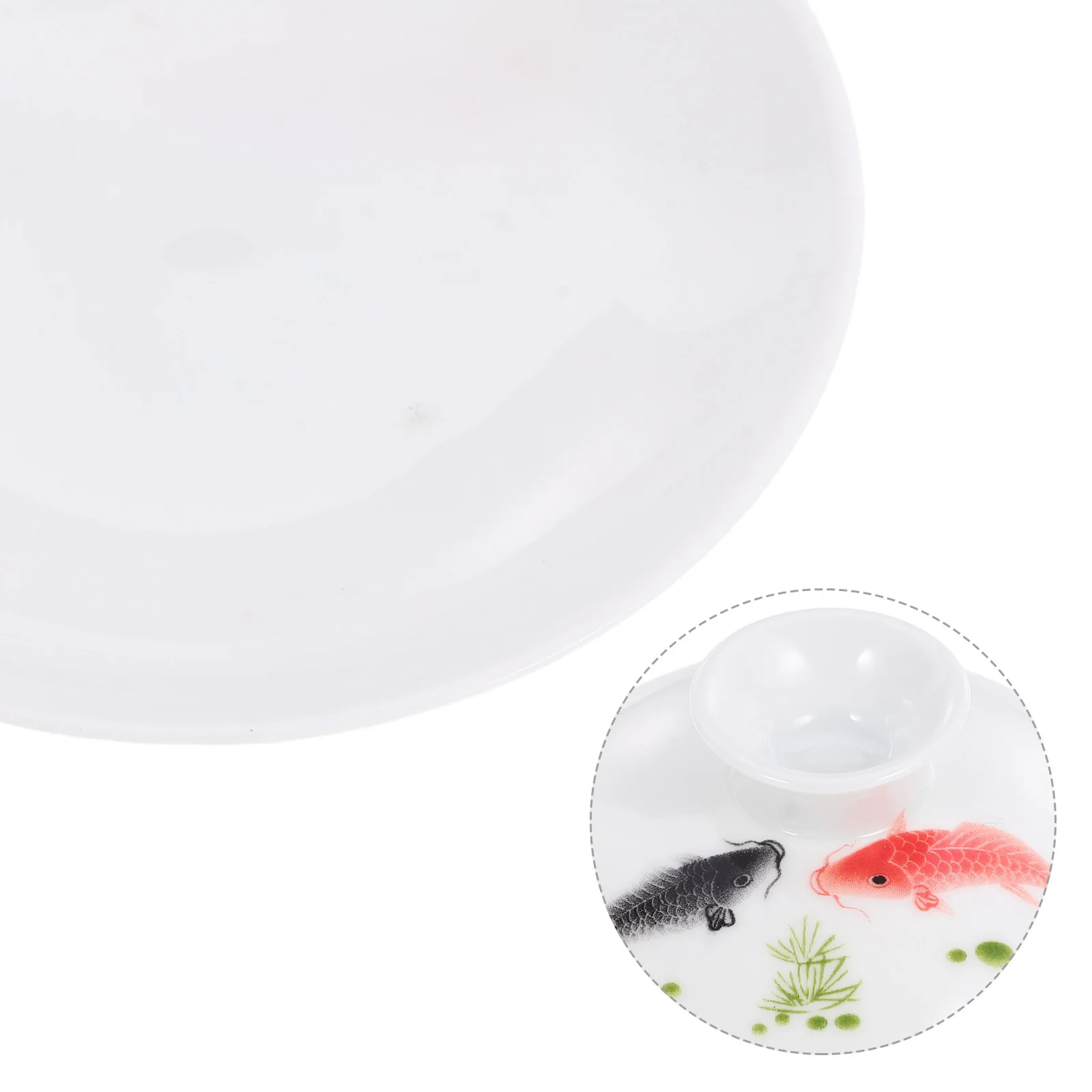 

Cup Accessory Ceramic Teacup Lid Retro Style Not Easy to Deform Perfect for All Occasions Replacement Tea Cup Lid