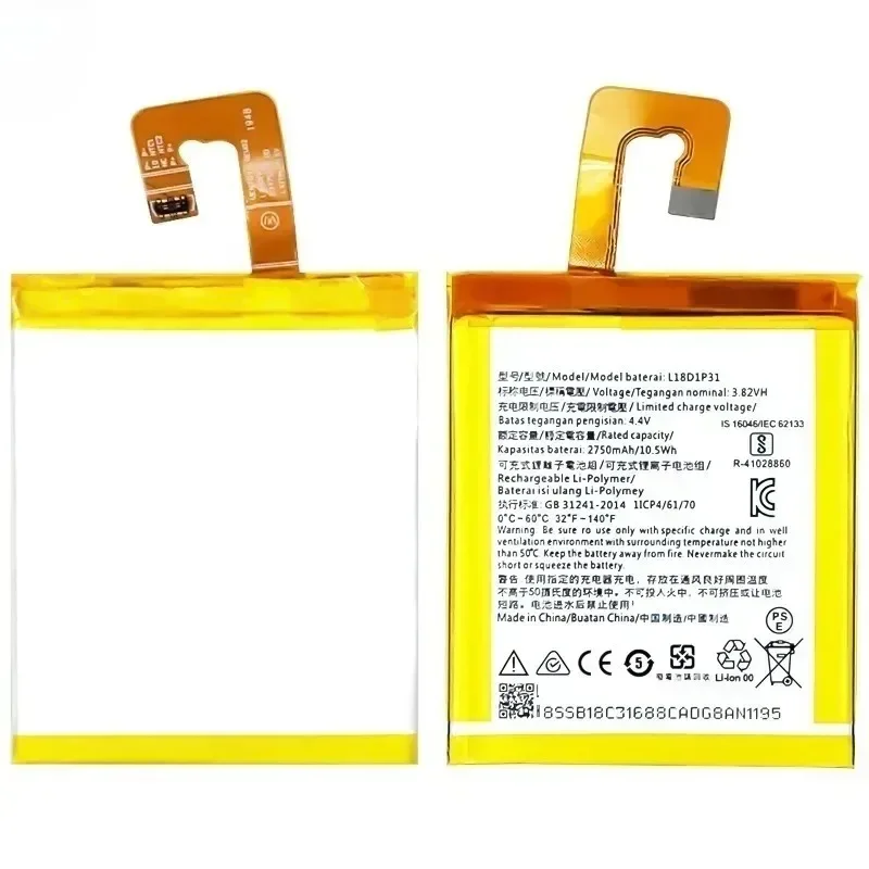 L18D1P31 for Lenovo TAB E7-7104 Tablet Battery High Quality High Capacity Battery Replacement Bateria Grade A Cell with Tools