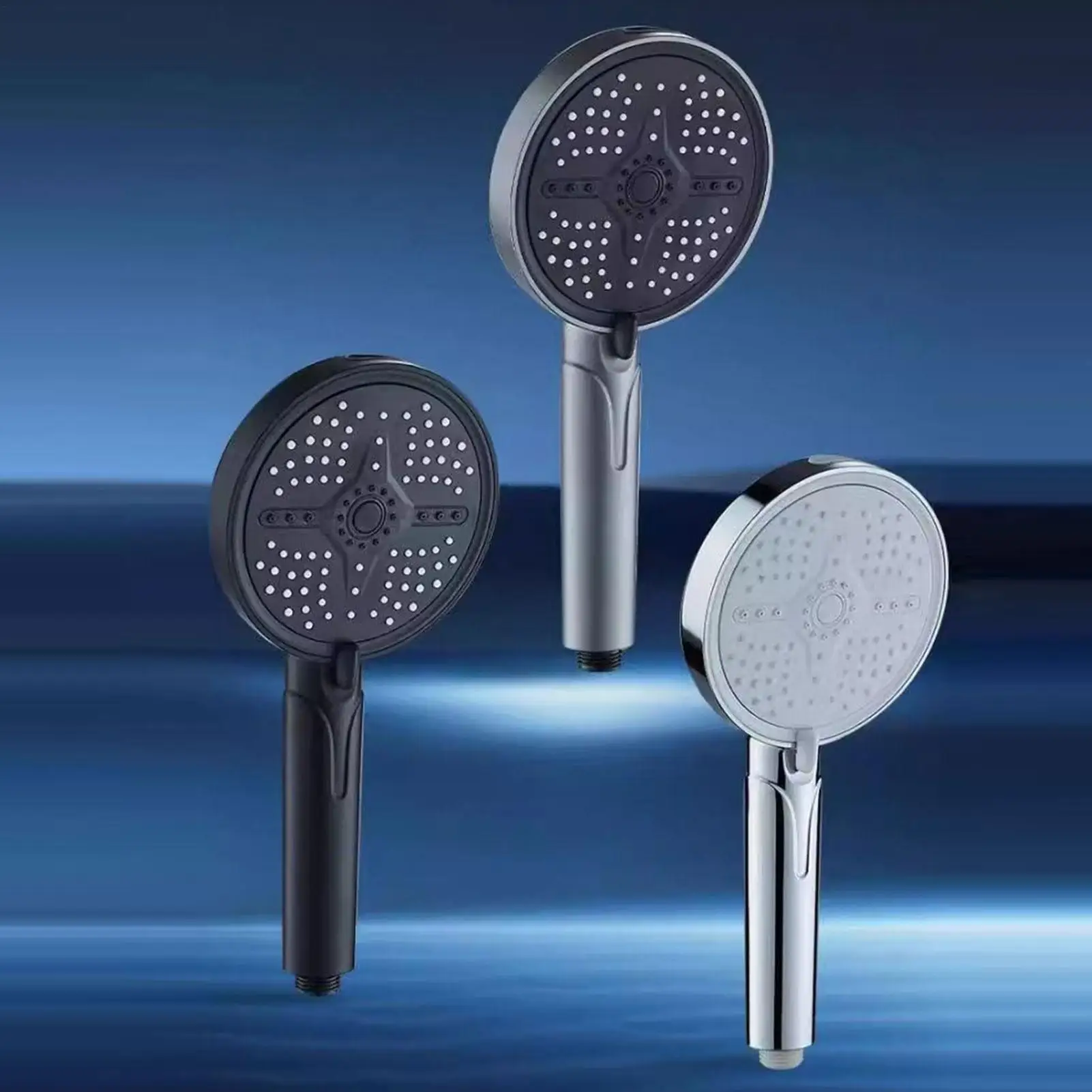 

Ручная насадка для душа, мощные насадки для душа, 5 режимов высокого давления, насадка для душа, аксессуары для ванной комнаты для дома, квартиры, отеля, общежития