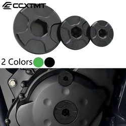 CNC Motorcycle Timing Cover Billet Engine Oil Filler Plug For Kawasaki KX250F KX450F KX250 KX450 KLX450R 2008 2009 2010-2020